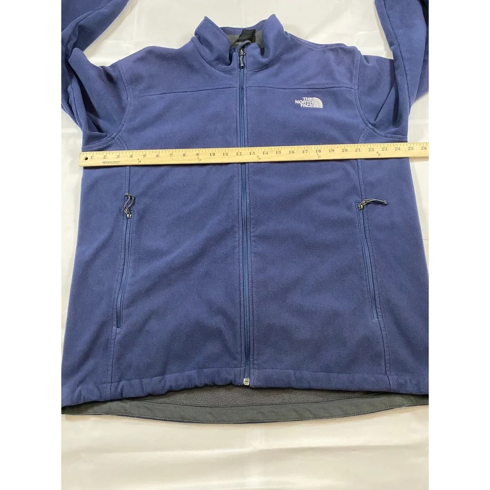 The North Face Mens Windwall Fleece Jacket Navy Blue‎ Full Zip XL  Gorpcore